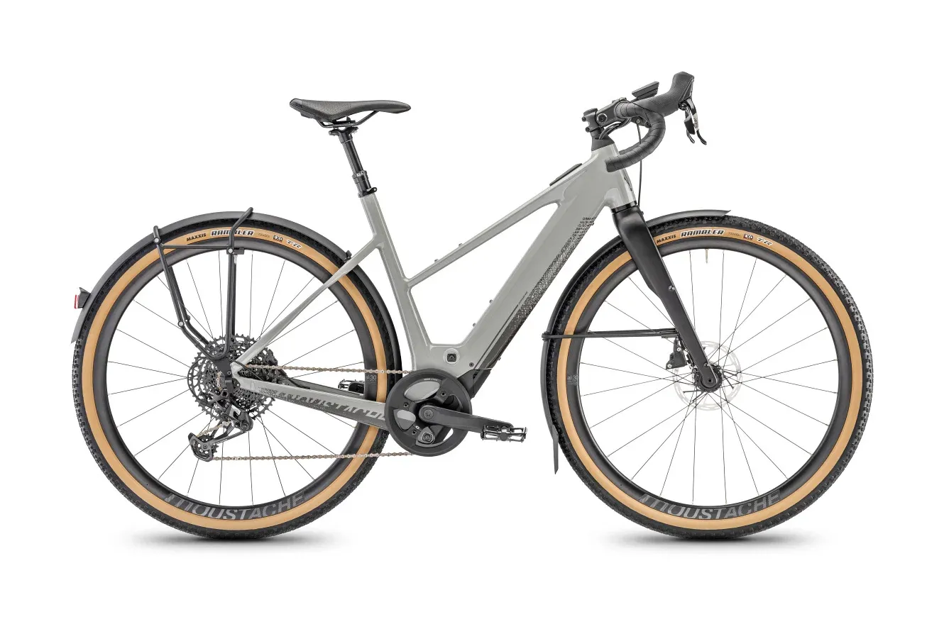 Gravel E-Bike Moustache Bikes Dimanche 29.4 2025 | 400 Wh | 29 Zoll | Trapez