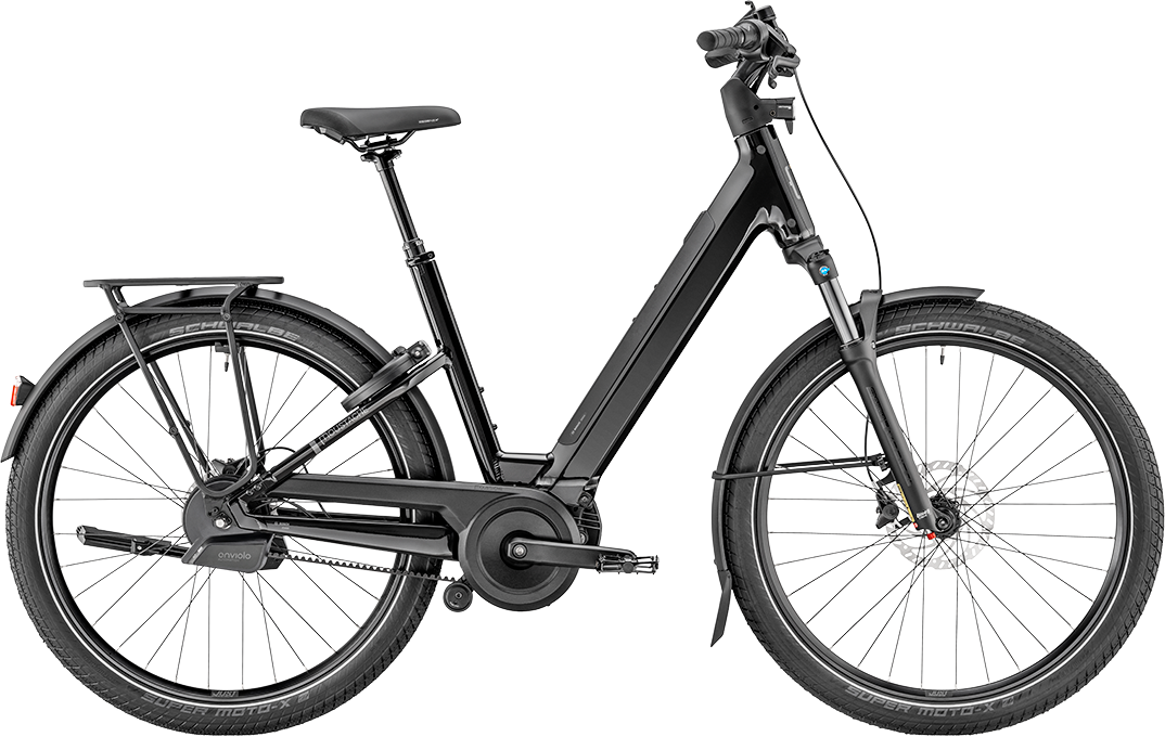Urban E-Bike Moustache Bikes Mardi 27.6 2026 | 600 Wh | 27,5 Zoll | Tiefeinsteiger | 51  cm / L | black glossy (Bild 2)