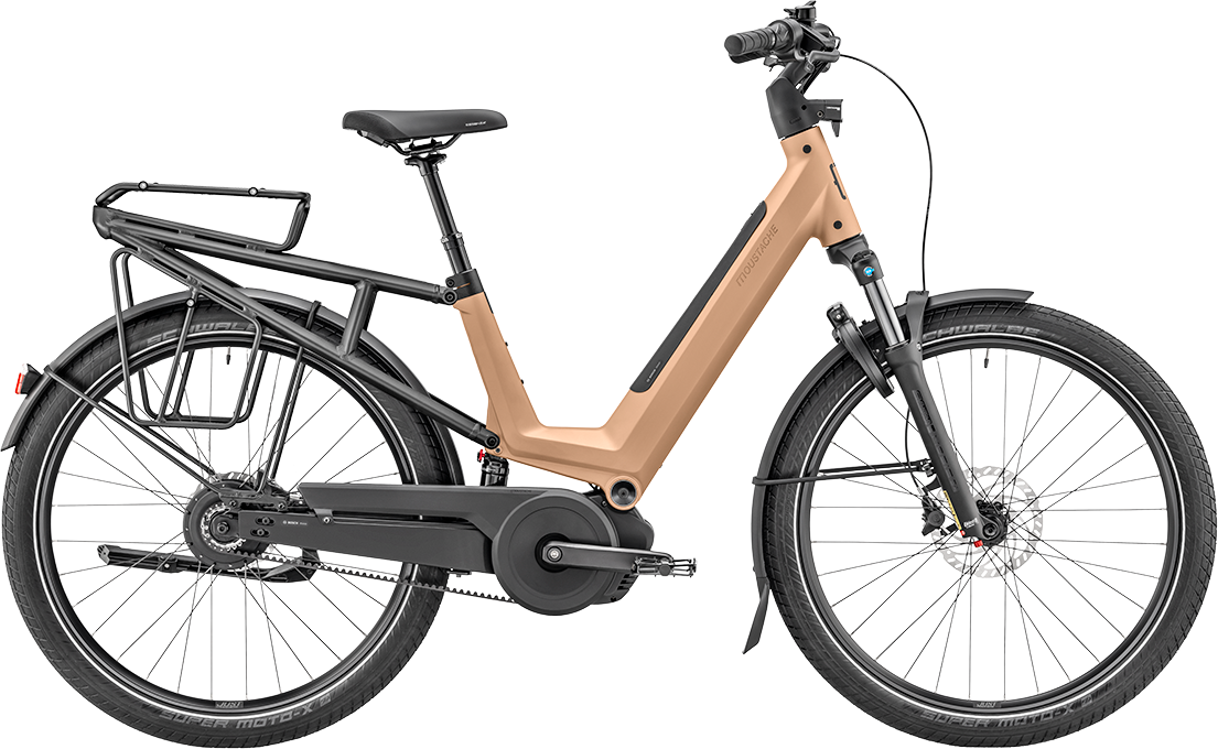 Urban E-Bike Moustache Bikes Mardi 27.6 FS 2026 | 600 Wh | 27,5 Zoll | Tiefeinsteiger | 46  cm / S | earth metal (Bild 2)