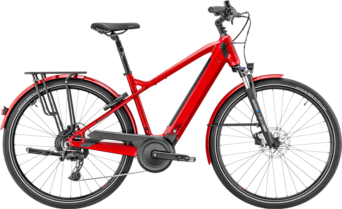 E-Bike Tourenrad Moustache Bikes Samedi 28.4 2025 | 625 Wh | 28 Zoll | Diamant | 53  cm / L | metallic red glossy (Bild 2)