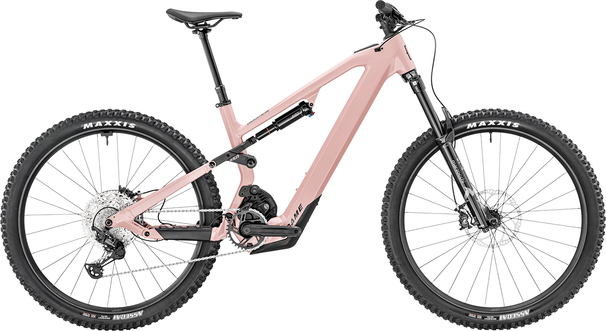 Enduro E-Bike Moustache Bikes Samedi 29 Game 150.6 2025 | 600 Wh | 29 Zoll | Diamant | 43,5  cm / L | dusty Mauve glossy (Bild 10)