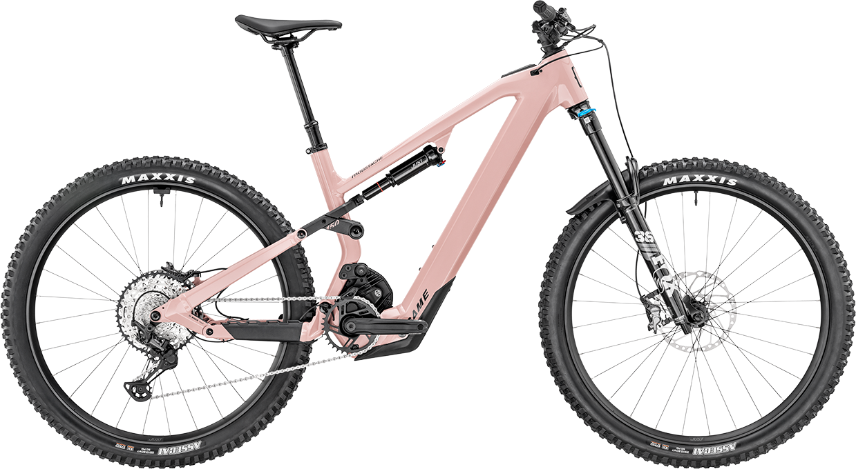 Enduro E-Bike Moustache Bikes Samedi 29 Game 150.7 2025 | 600 Wh | 29 Zoll | Diamant | 39  cm / S | dusty Mauve glossy (Bild 3)