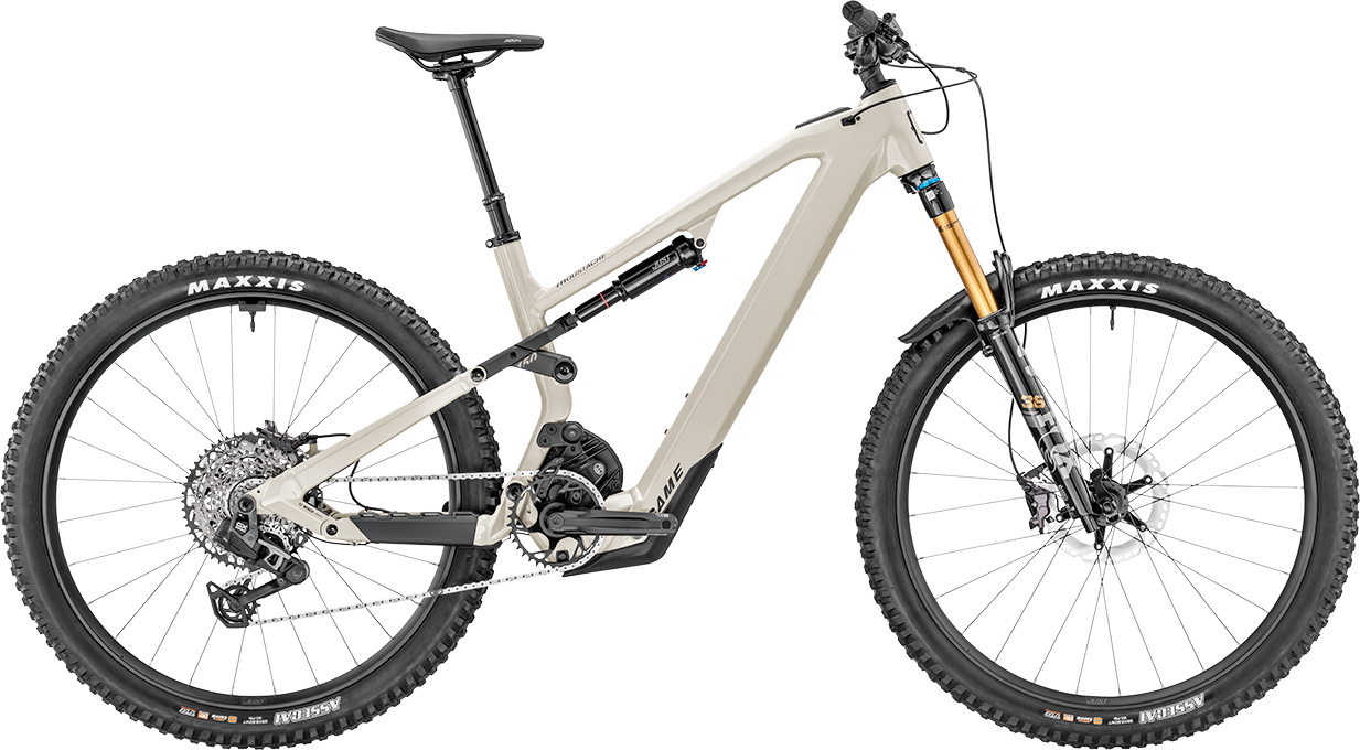 Enduro E-Bike Moustache Bikes Samedi 29 Game 150.8 2025 | 600  Wh | 29 Zoll | Diamant | 41  cm / M | moon Landing glossy (Bild 6)