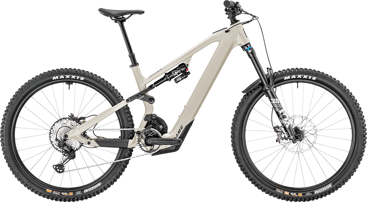 Enduro E-Bike Moustache Bikes Samedi 29 Game 160.7 2025 | 600  Wh | 29 Zoll | Diamant | 41  cm / M | moon Landing glossy (Bild 6)