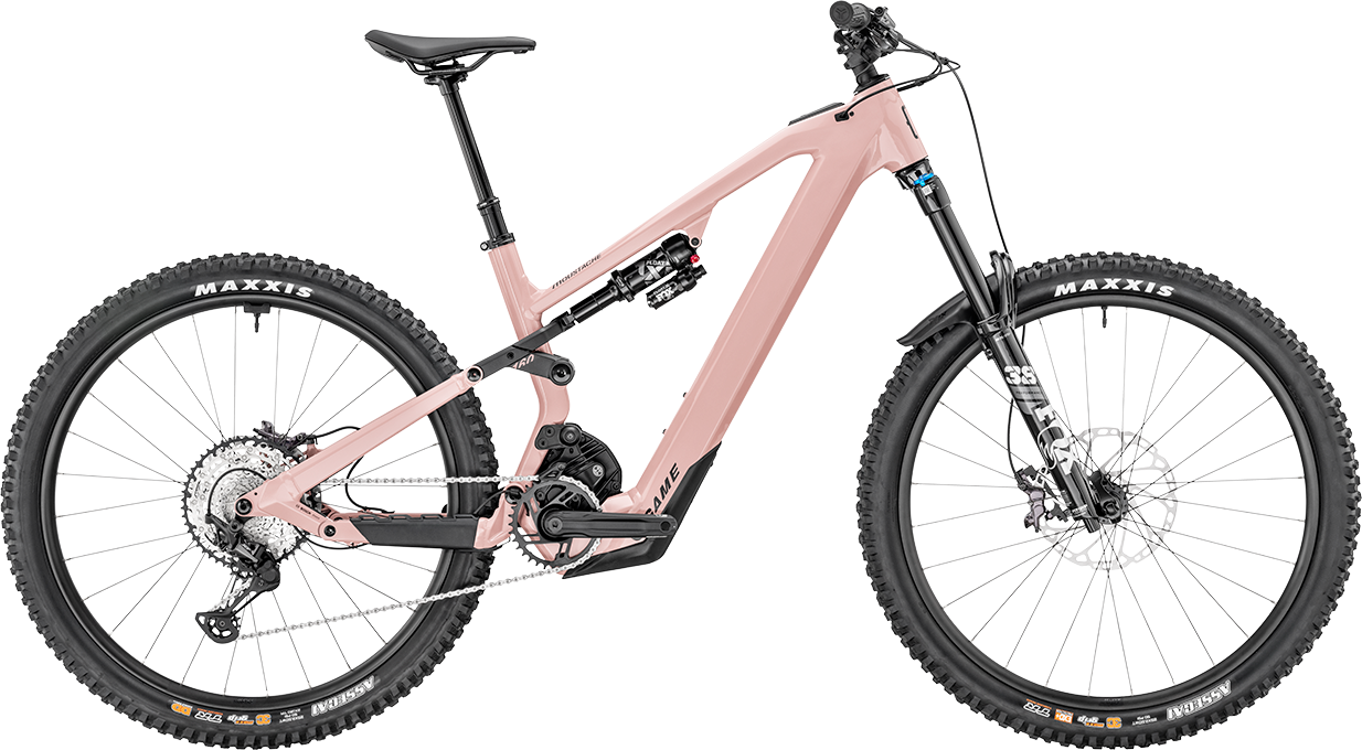 Enduro E-Bike Moustache Bikes Samedi 29 Game 160.7 2025 | 600  Wh | 29 Zoll | Diamant | 43,5  cm / L | dusty Mauve glossy (Bild 10)