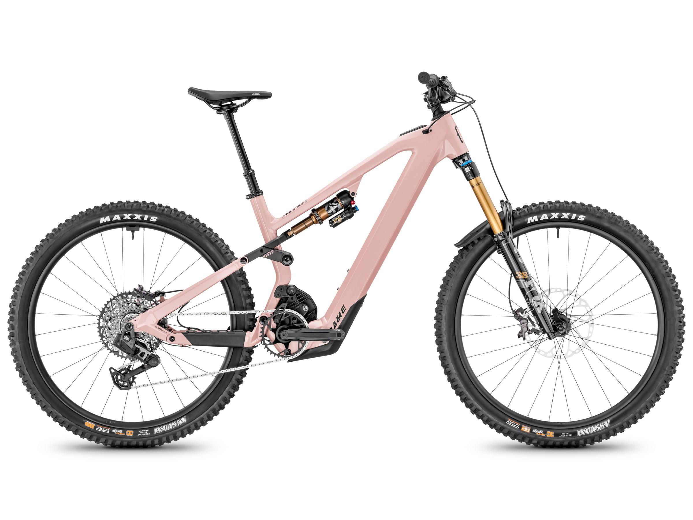 Enduro E-Bike Moustache Bikes Samedi Game 160.8 2026 | 600 Wh | 29 Zoll | Diamant | 43,5  cm / L | dusty Mauve glossy (Bild 3)