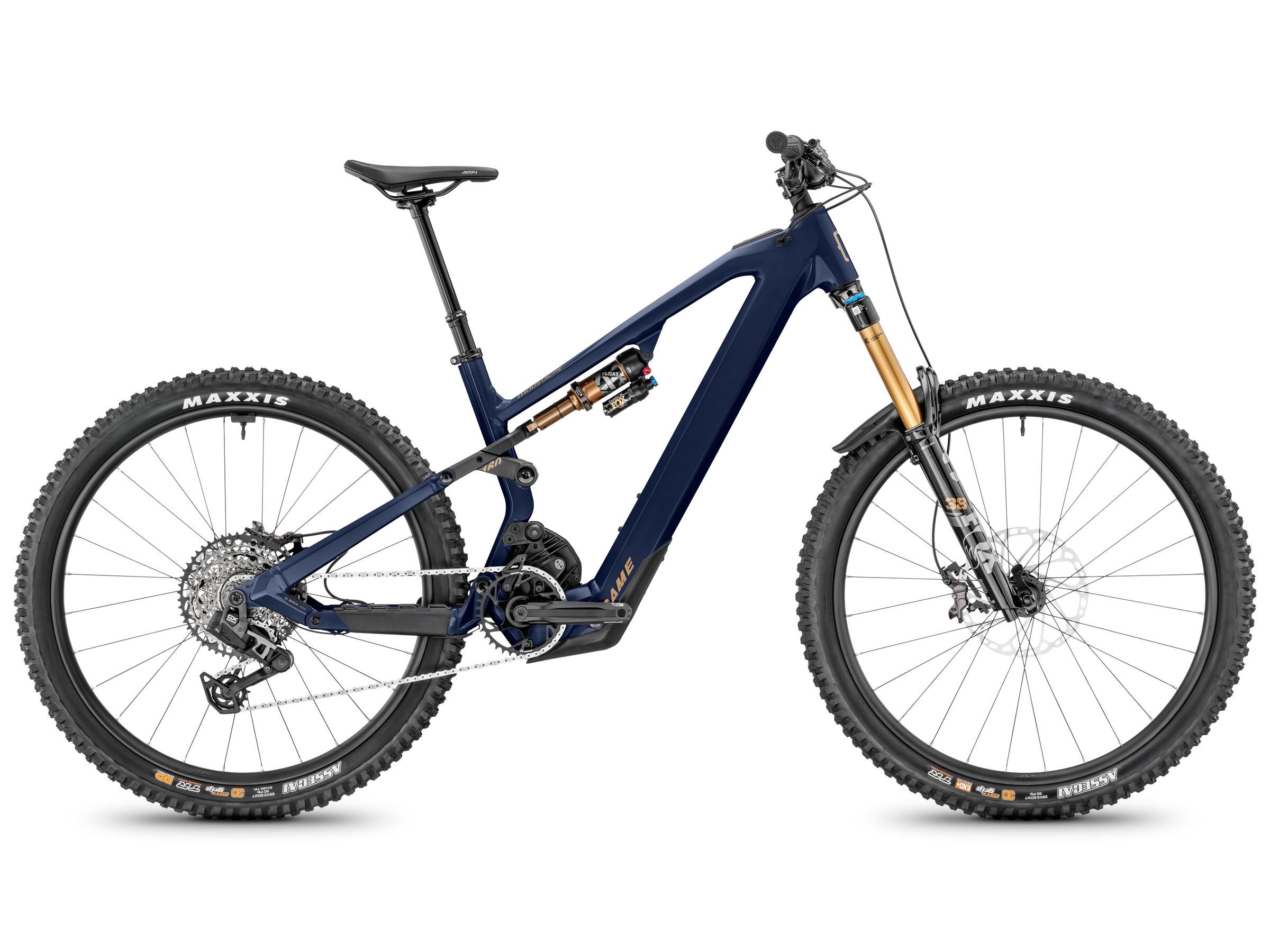 Enduro E-Bike Moustache Bikes Samedi Game 160.8 2026 | 600 Wh | 29 Zoll | Diamant | 43,5  cm / L | night rider glossy (Bild 3)