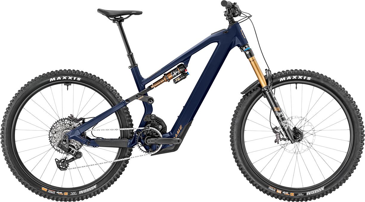 Enduro E-Bike Moustache Bikes Samedi Game 160.8 2026 | 600 Wh | 29 Zoll | Diamant | 43,5  cm / L | night rider glossy (Bild 4)
