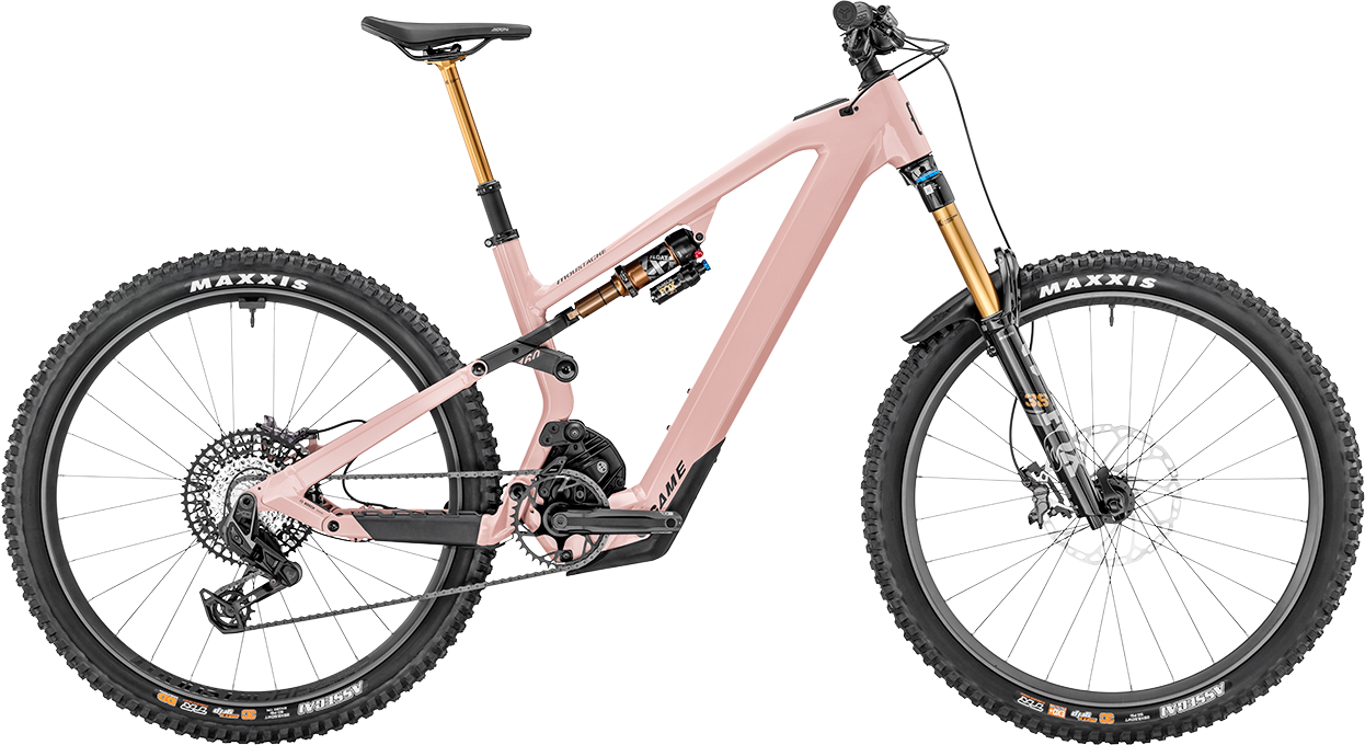 Enduro E-Bike Moustache Bikes Samedi 29 Game 160.9 2025 | 750 Wh | 29 Zoll | Diamant | 43,5  cm / L | dusty Mauve glossy (Bild 10)