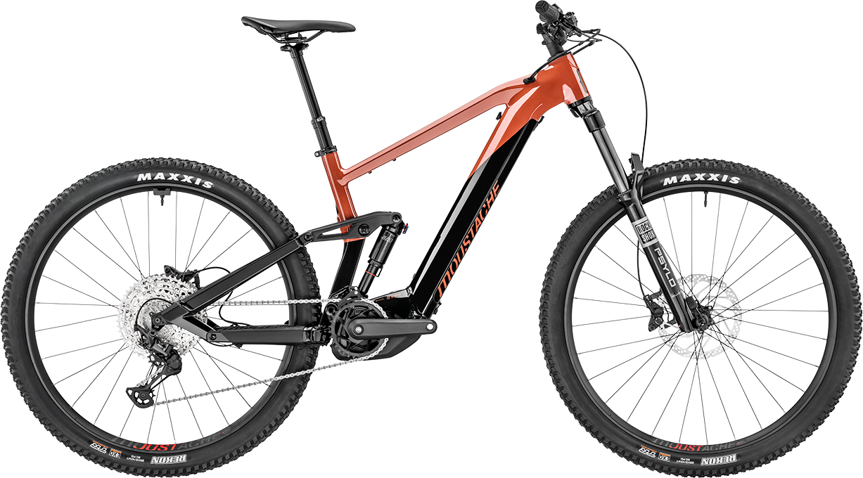 E-Allmountain MTB Moustache Bikes Samedi 29 Trail 150.4 light 2026 | 750 Wh | 29 Zoll | Diamant | 48  cm / XL | black / terracotta glossy (Bild 3)