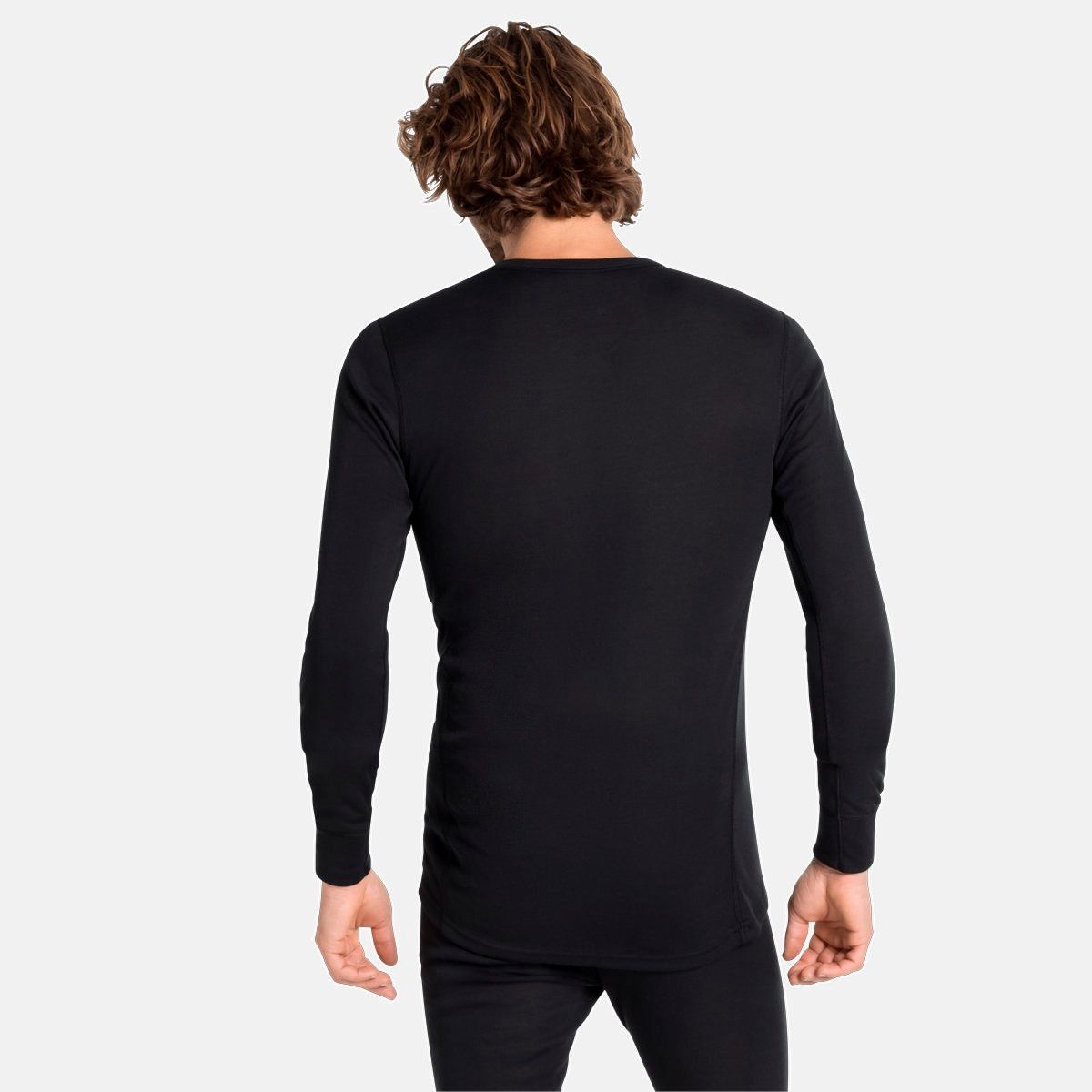 Fahrrad Unterhemd Odlo ACTIVE WARM BL TOP Crew Neck L/S Langarm Unterhemd 0 (Bild 4)