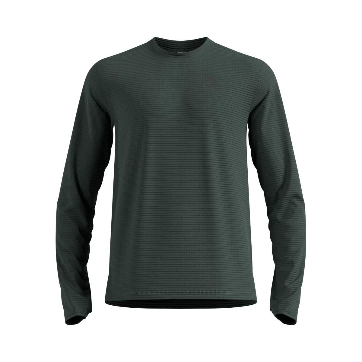 Fahrradtrikots langarm Odlo ESSENTIAL THERMAL Mid Layer Langarm Thermo Bikeshirt 2025 (Bild 2)