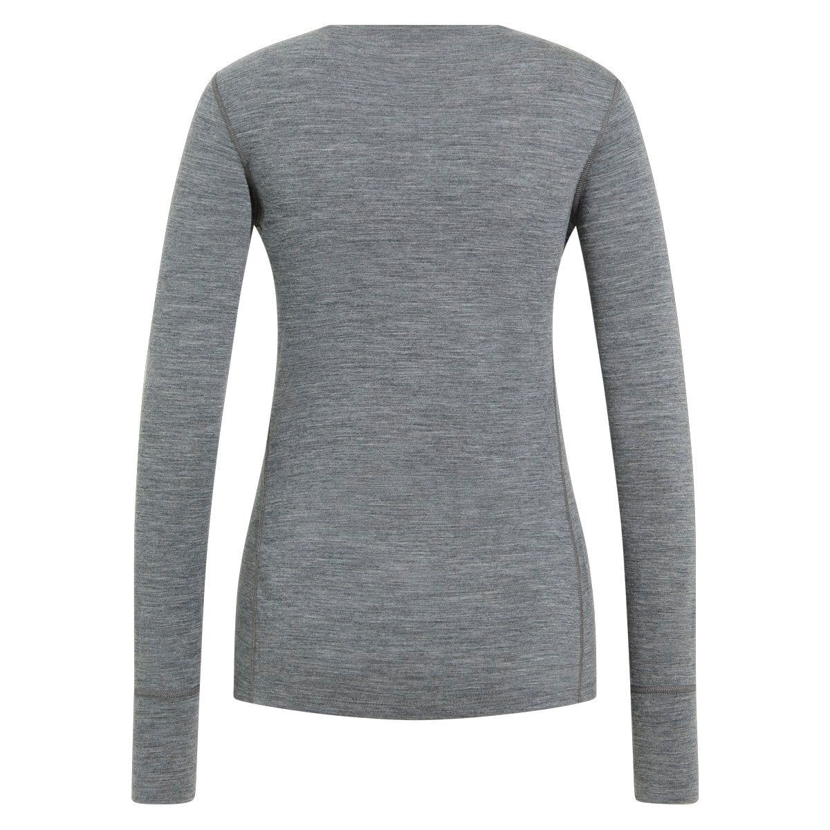 Fahrrad Unterhemd Odlo MERINO 200 BL TOP Crew Neck L/S Langarm Unterhemd 0 (Bild 7)
