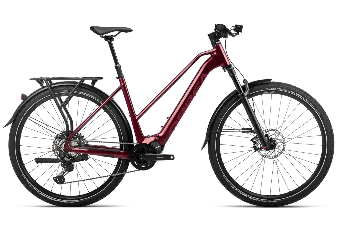 E-Bike Tourenrad Orbea KEMEN MID 10 2023 | 540 Wh | 29 Zoll | Trapez | M | dark red (gloss -matt) (Bild 2)