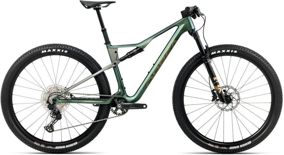 Cross Country Bike Orbea Oiz M30 2026 | 29 Zoll | Diamant | M | Seaweed Carbon View (Gloss) - Spaceship Green (Mat (Bild 1)
