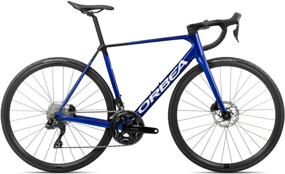 Allround-Rennrad Orbea Orca M30i 2025 | 28 Zoll | Diamant | 51 cm | Cobalt Blue - Carbon Raw (Matt) (Bild 3)