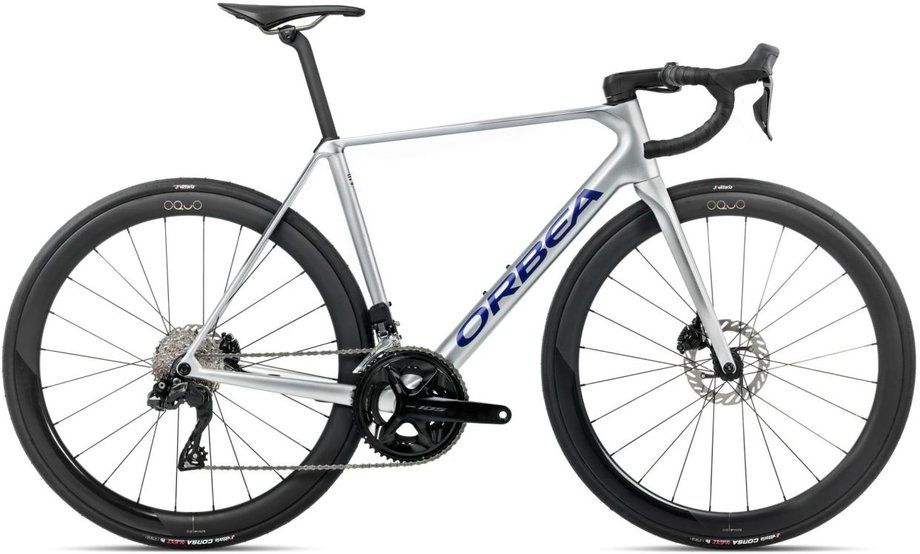 Allround-Rennrad Orbea Orca M30i LTD PWR 2026 | 28 Zoll | Diamant | 53 cm | Spark Silver - Titain Grey (Gloss) (Bild 2)