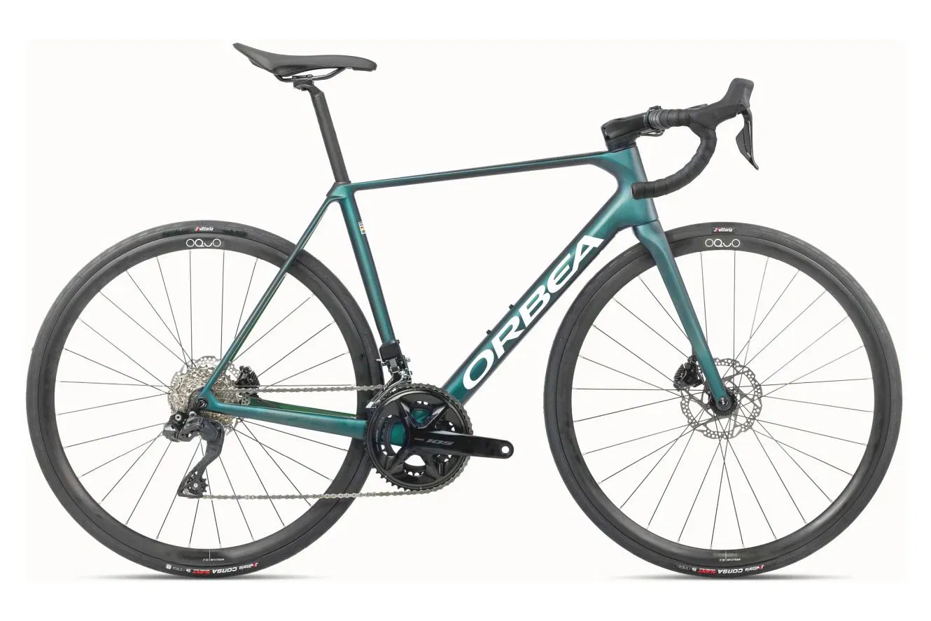 Gravel Bike Orbea ORCA M35i 2026 | 28 Zoll | Diamant | 53 cm | escape green - carbon view matt (Bild 2)