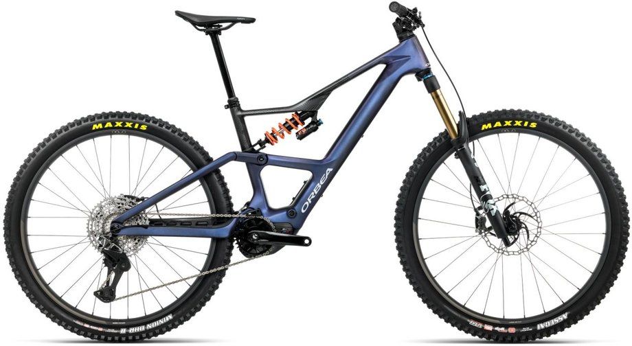 E-Allmountain MTB Orbea Rise LT M-Team 2026 | 630 Wh | 29 Zoll | Diamant | L | Tanzanite Carbon View - Carbon Raw (Matt) (Bild 1)