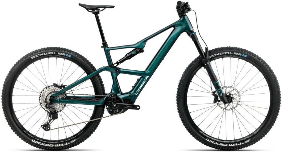 E-Allmountain MTB Orbea Rise SL H10 2026 | 630 Wh | 29 Zoll | Diamant | S | Escape Green - Splash Ice Green (Gloss) (Bild 3)