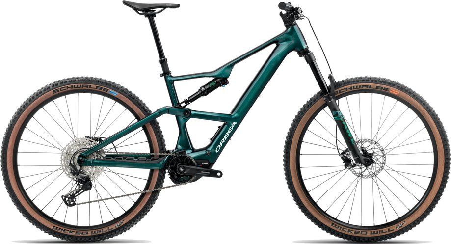 E-Allmountain MTB Orbea Rise SL H30 2026 | 540 Wh | 29 Zoll | Diamant | M | Escape Green - Splash Ice Green (Gloss) (Bild 3)