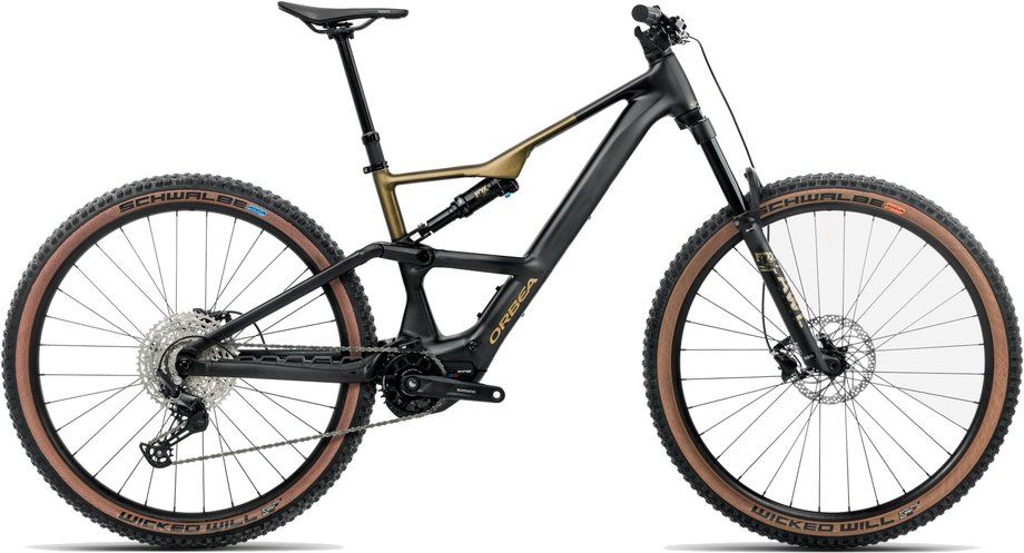E-Allmountain MTB Orbea Rise SL H30 2026 | 540 Wh | 29 Zoll | Diamant | S | Diamond Black - Splash Olive Green (Matt) (Bild 2)