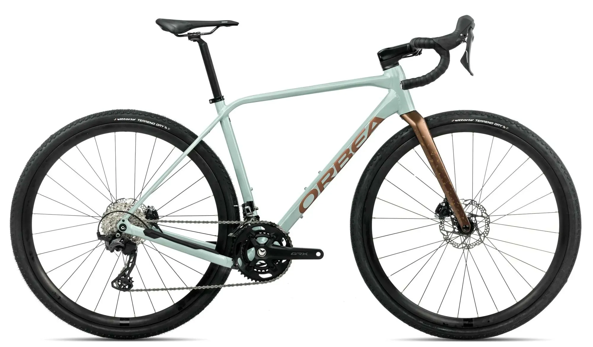 Gravel Bike Orbea Terra H30 2025 | 28 Zoll | Diamant | M | Blue Stone (Gloss)-Copper (Matt) (Bild 3)