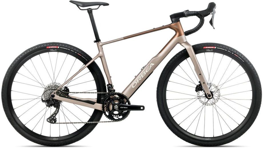 Gravel Bike Orbea Terra M20 Team 2026 | 28 Zoll | Diamant | XS | Nickel - Met Cinnamon (Matt) (Bild 2)