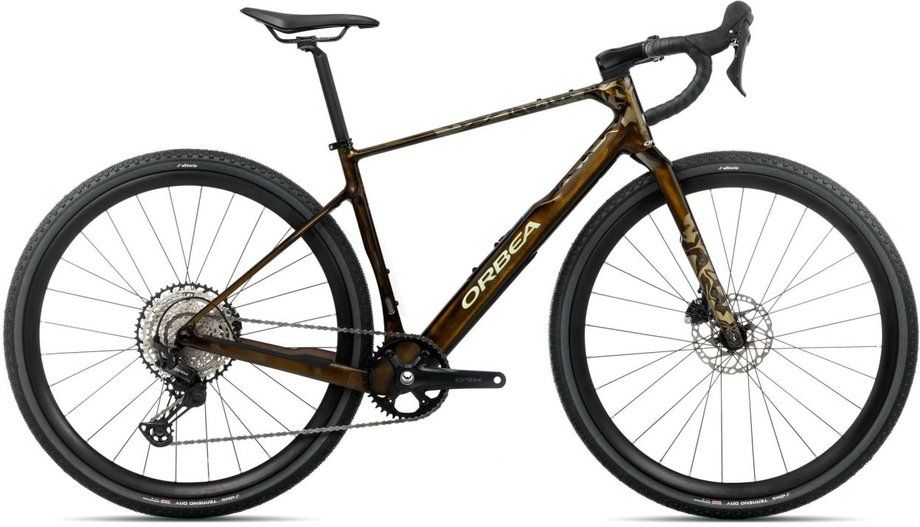 Gravel Bike Orbea Terra M30 Team 1X 2025 | 28 Zoll | Diamant | S | Caramel Carbon View (Gloss) (Bild 3)