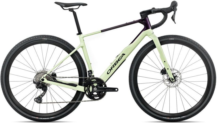Gravel Bike Orbea Terra M30 Team 2025 | 28 Zoll | Diamant | M | Acid Gum - Fantasy Purple Carbon View (Gloss) (Bild 2)