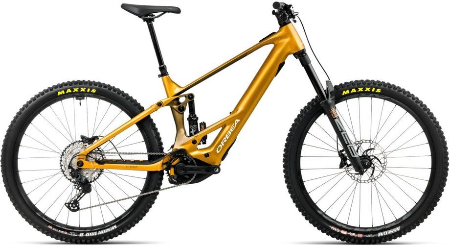 E-Allmountain MTB Orbea Wild H20 2026 | 750 Wh | 29 Zoll | Diamant | L | Bumblebee Yellow - Metallic Olive Green (Gloss) (Bild 2)
