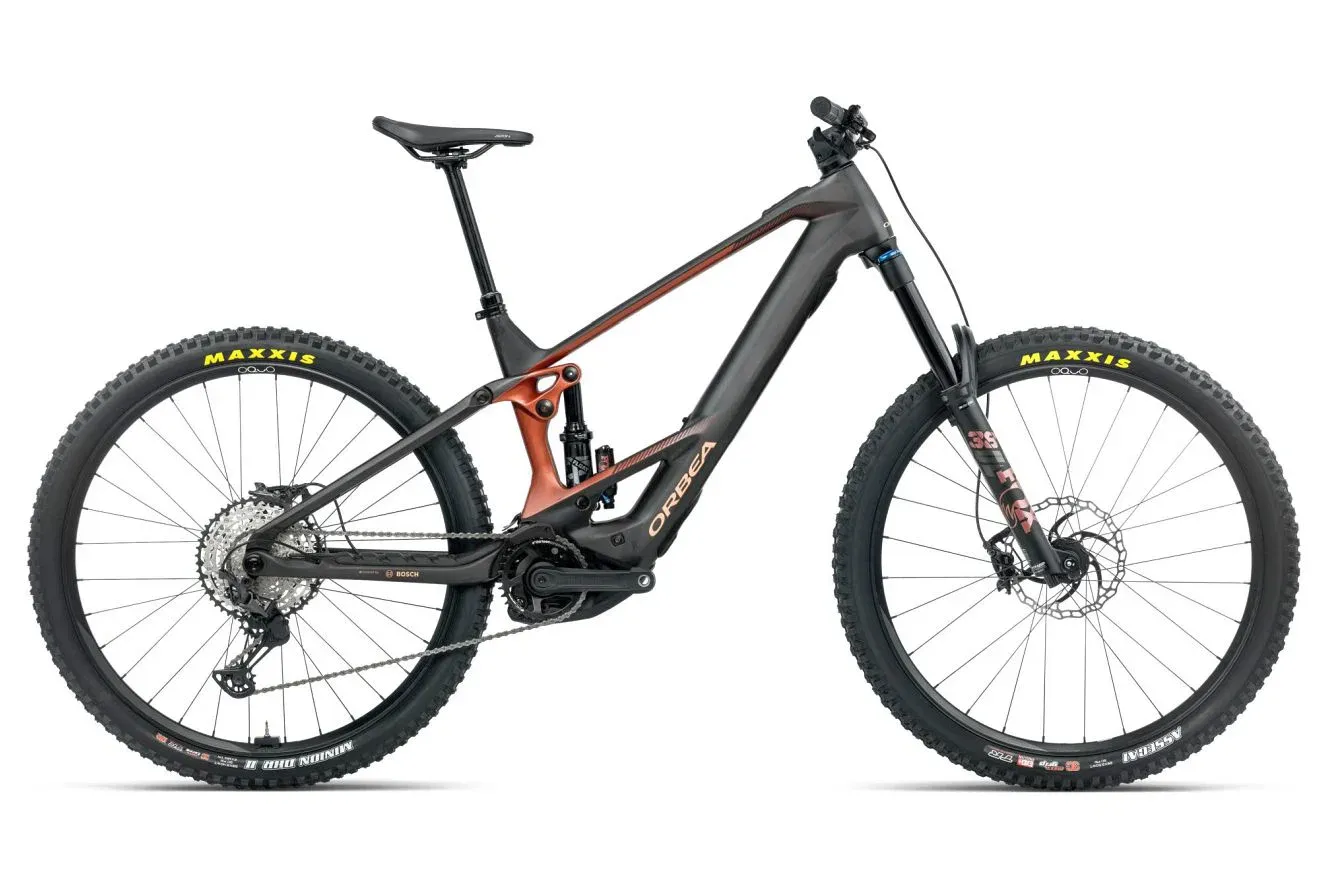 Enduro E-Bike Orbea Wild M10 2025 | 750 Wh | 29 Zoll | Diamant | L | Diamond Carbon View (matt) - Mars Red (Gloss) (Bild 3)