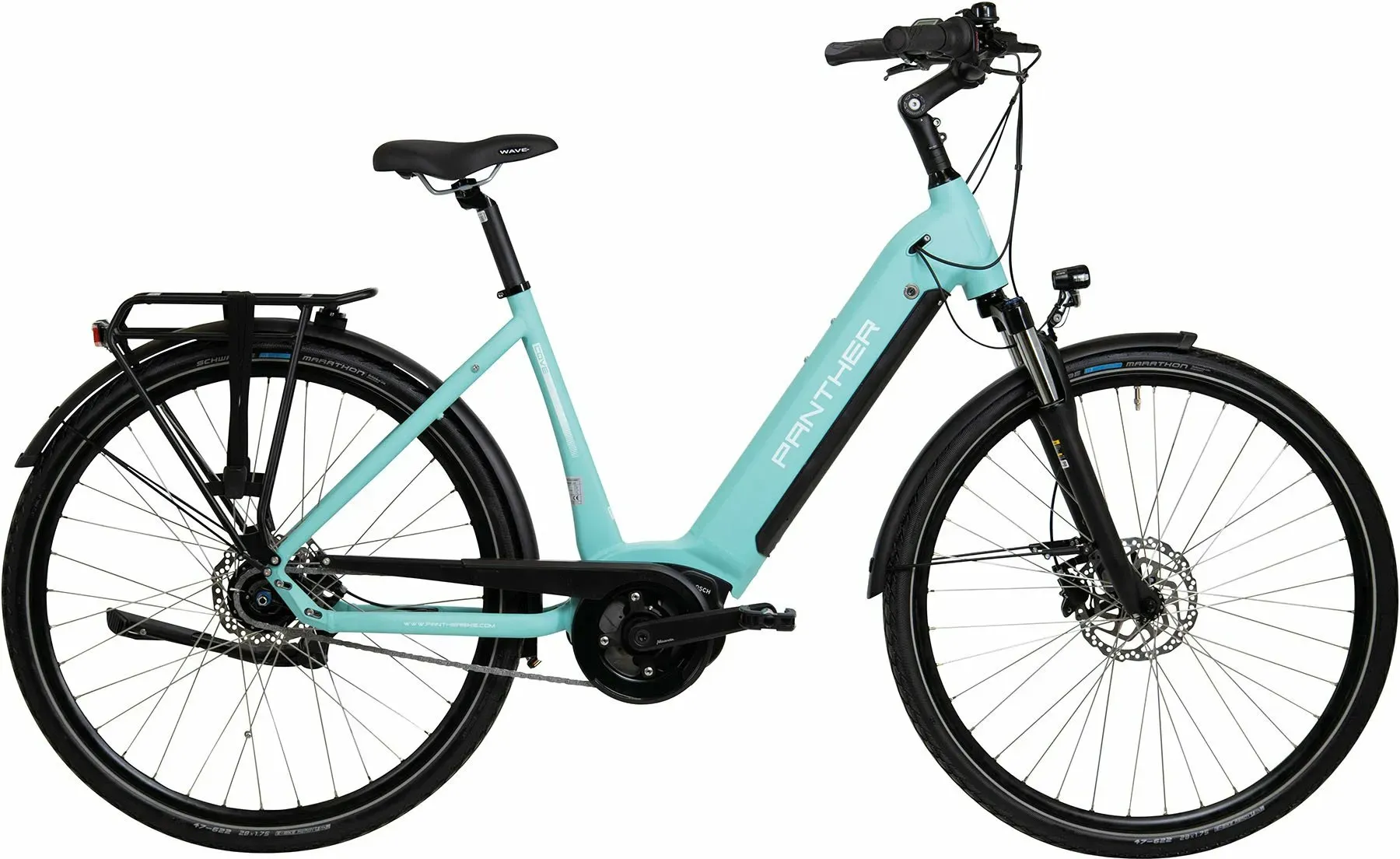 E-Stadtrad Panther Maruka 3.0 2023 | 500 Wh | 28 Zoll | Tiefeinsteiger