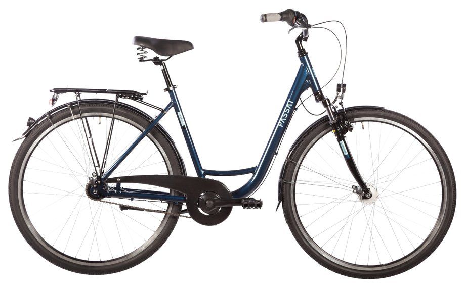 Stadtrad PASSAT Porto 2026 | 28 Zoll | Tiefeinsteiger | 45 cm | darkbluemetal silver black (Bild 3)