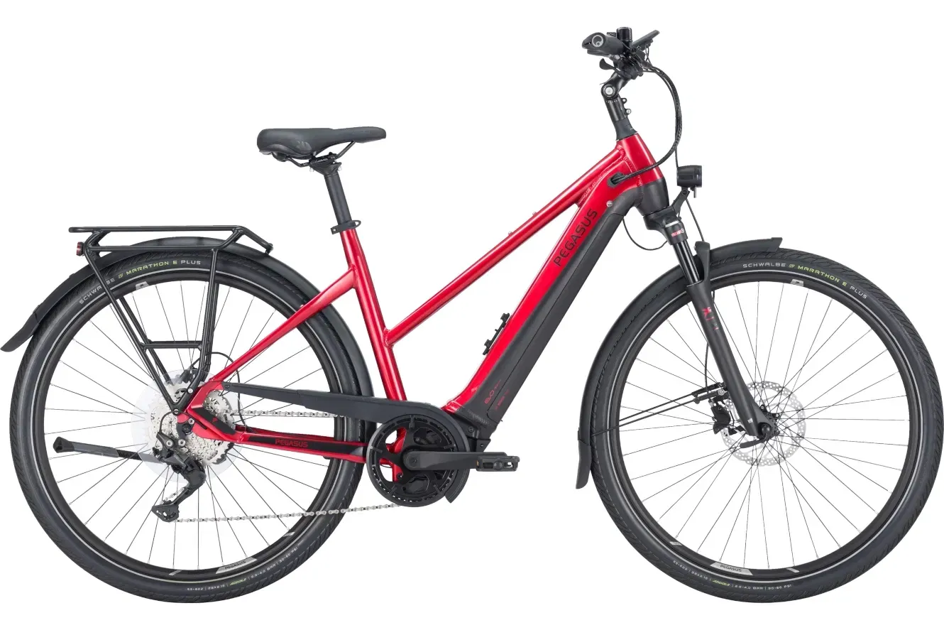 E-Bike Tourenrad Pegasus Premio EVO 10 Lite 2023 | 750 Wh | 28 Zoll | Trapez