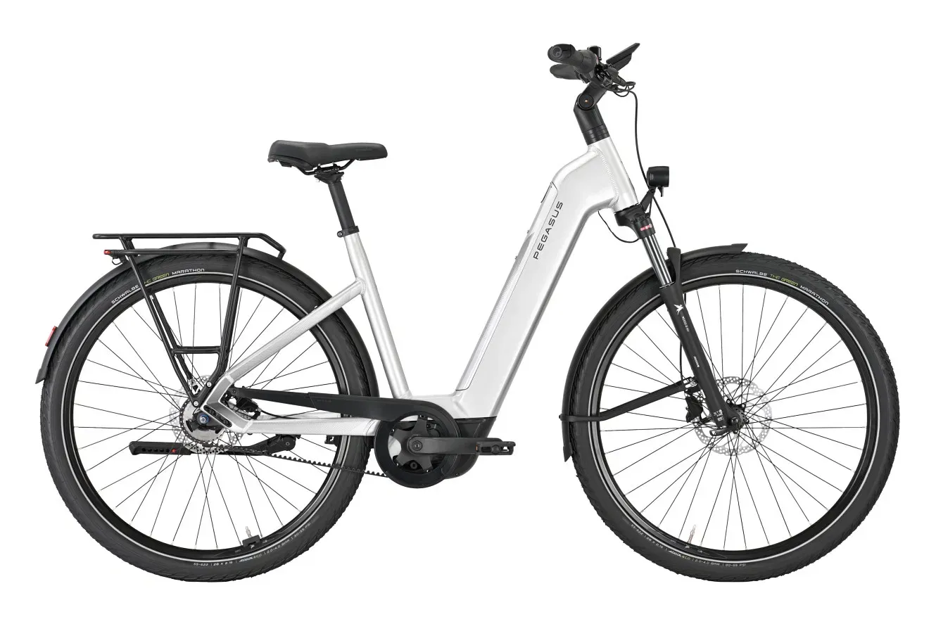 E-Bike Tourenrad Pegasus PREMIO EVO 5F Belt 2026 | 800 Wh | 28 Zoll | Tiefeinsteiger
