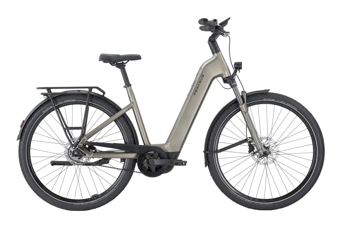 E-Bike Tourenrad Pegasus PREMIO EVO 5F Belt 2026 | 800 Wh | 28 Zoll | Tiefeinsteiger | M | monza grey matte (Bild 3)