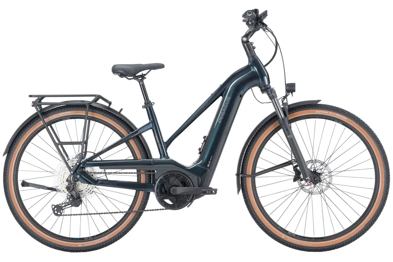 E-Bike Tourenrad Pegasus Savino EVO 12 Lite 2023 | 750 Wh | 28 Zoll | Trapez