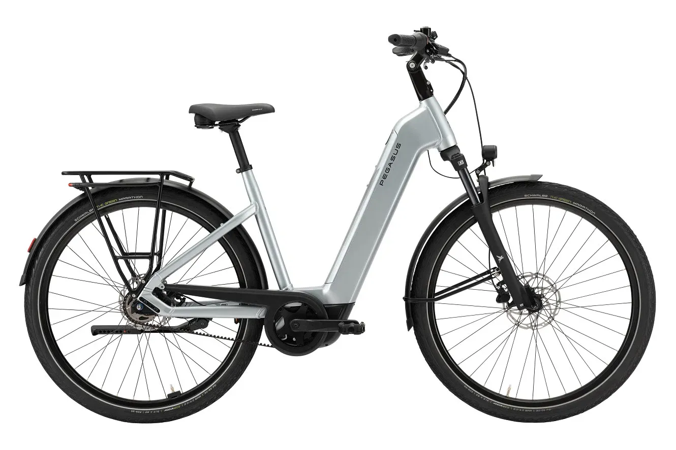 E-Bike Tourenrad Pegasus Solero EVO 5R Belt 2026 | 600 Wh | 28 Zoll | Tiefeinsteiger | M | dolomit silver matt (Bild 2)