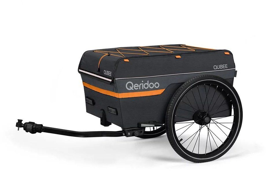 Fahrradanhänger Transport Qeridoo Qubee Grey 2023