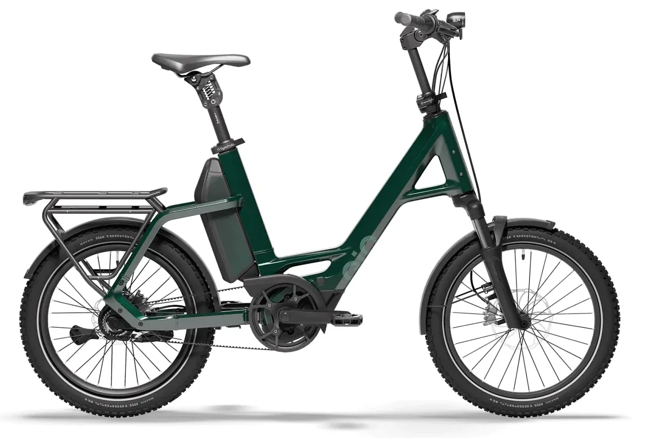 Kompaktrad E-Bike QiO Bikes Compact CX5x 2026 | 800 Wh | 20 Zoll | Sonstige | 48 cm | forest green (Bild 7)