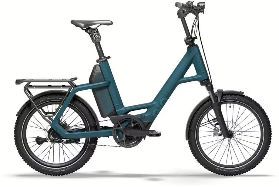 Kompaktrad E-Bike QiO Bikes Compact CX5x 2026 | 800 Wh | 20 Zoll | Sonstige | 48 cm | Petrol Blue matt (Bild 5)