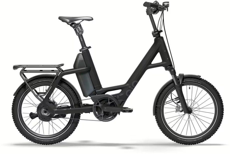 Kompaktrad E-Bike QiO Bikes Compact CXNINEx 2026 | 800 Wh | 20 Zoll | Sonstige | 48 cm | Night Black Matt (Bild 3)