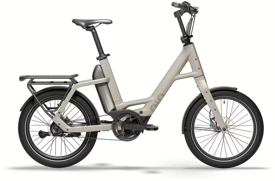 Kompaktrad E-Bike QiO Bikes Compact P5 2026 | 545 Wh | 20 Zoll | Sonstige | 48 cm | Lunar White Matt (Bild 2)