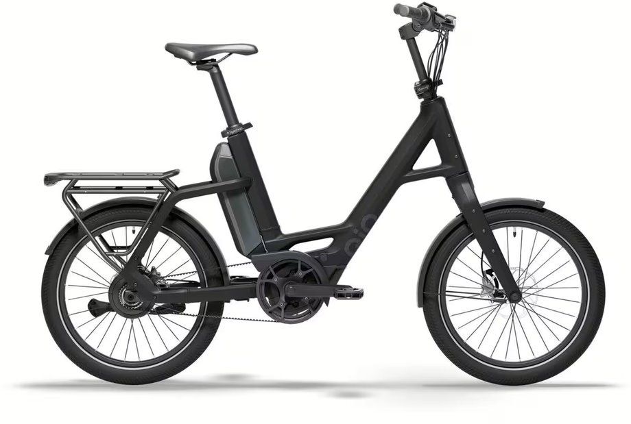 Kompaktrad E-Bike QiO Bikes Compact PE 2026 | 545 Wh | 20 Zoll | Sonstige | 48 CM | Night Black Matt (Bild 3)