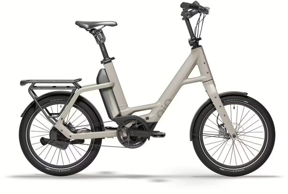 Kompaktrad E-Bike QiO Bikes Compact PXA+ 2026 | 800 Wh | 20 Zoll | Sonstige | 48 cm | Lunar White Matt (Bild 2)