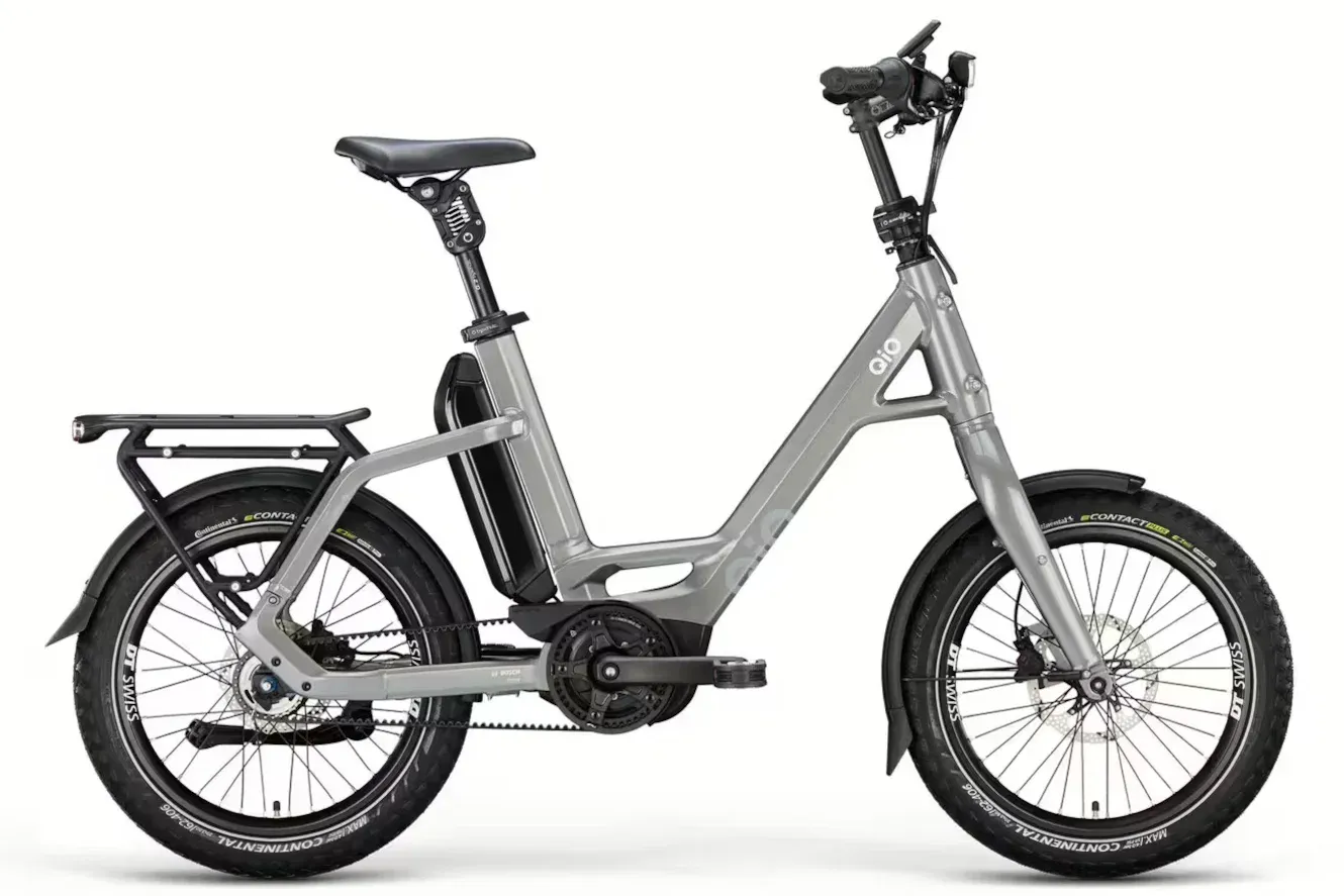 Kompaktrad E-Bike QiO Bikes EINS P-5 Light 2026 | 545 Wh | 20 Zoll | Tiefeinsteiger | 48 cm | lead metal (Bild 5)