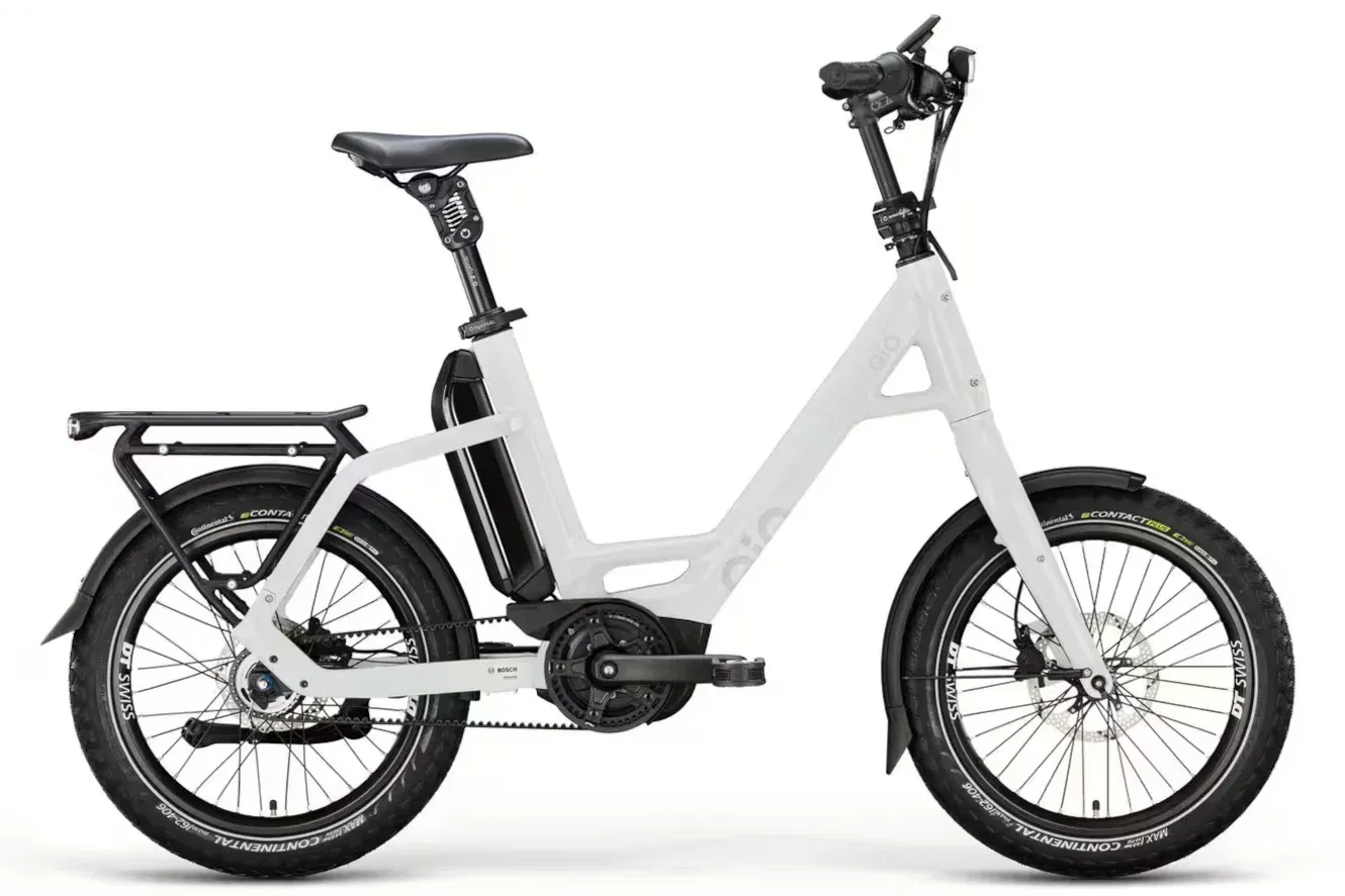 Kompaktrad E-Bike QiO Bikes EINS P-5 Light 2026 | 545 Wh | 20 Zoll | Tiefeinsteiger | 48 cm | crystal white (Bild 2)