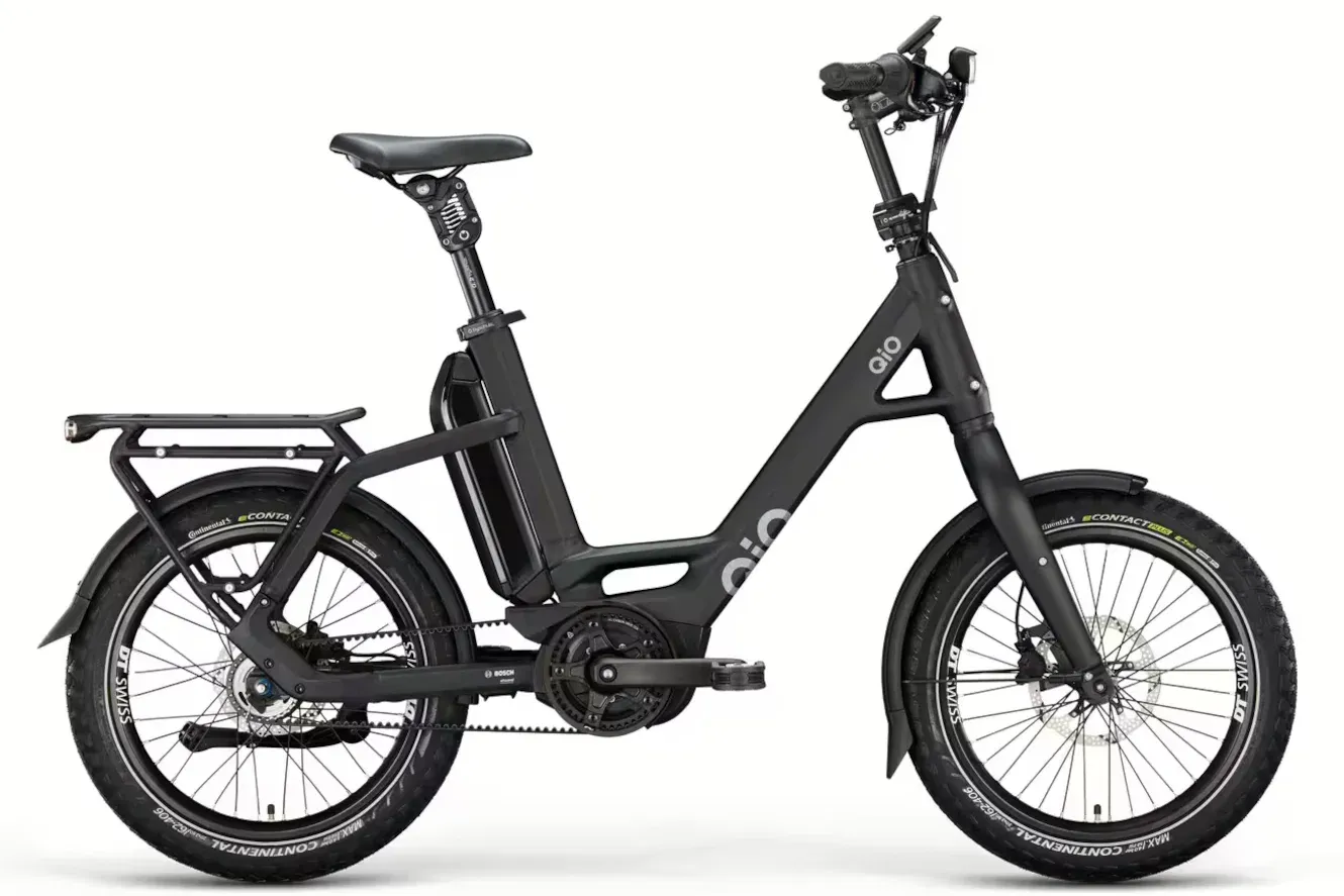 Kompaktrad E-Bike QiO Bikes EINS P-5 Light 2026 | 545 Wh | 20 Zoll | Tiefeinsteiger | 48 cm | night black matt (Bild 6)