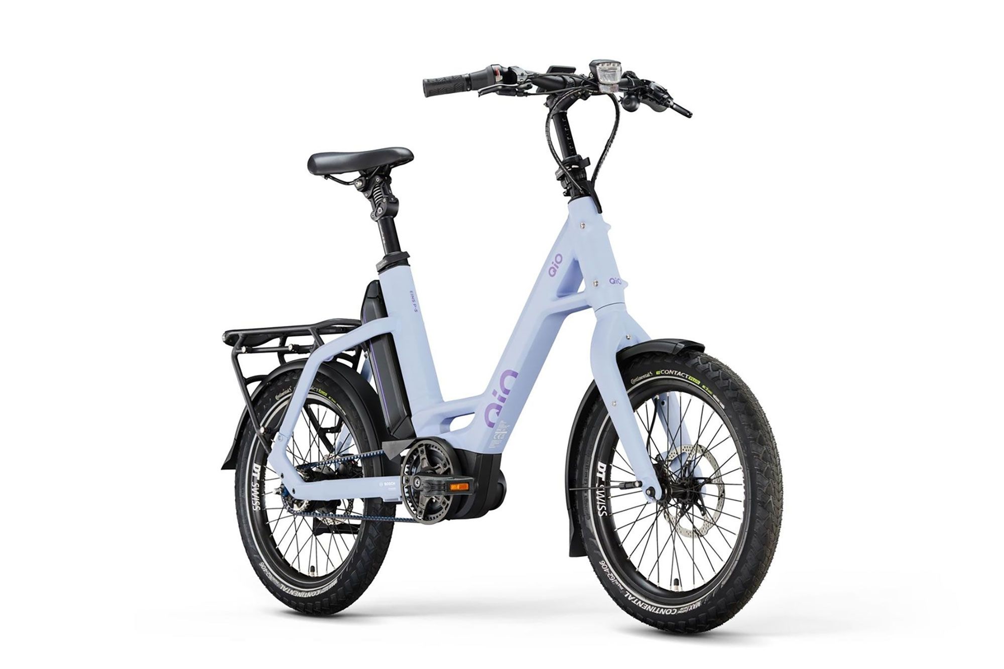 Kompaktrad E-Bike QiO Bikes EINS P-5 RT 2025 | 545 Wh | 20 Zoll | Sonstige | 48 cm | sweet lavender matt (Bild 2)